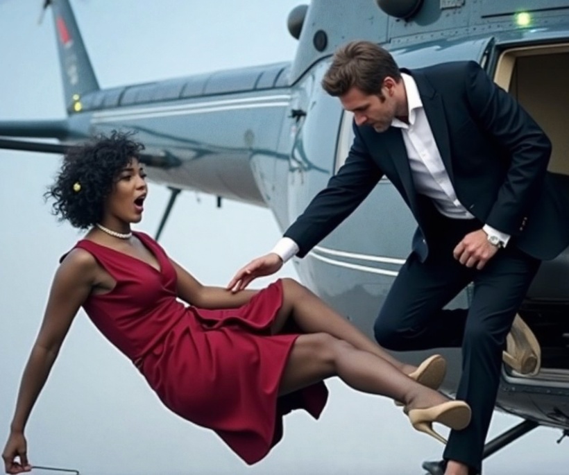 Abusive husband pushed his wife from a helicopter for insurance money — and she did something that made everyone’s hair stand on end… Abusive husband pushed his wife from a helicopter for insurance money — and she did something that made everyone’s hair stand on end…